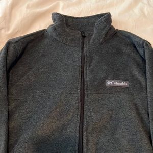 New Columbia Full Zipper Fleece Plus Free Cashmere Hat